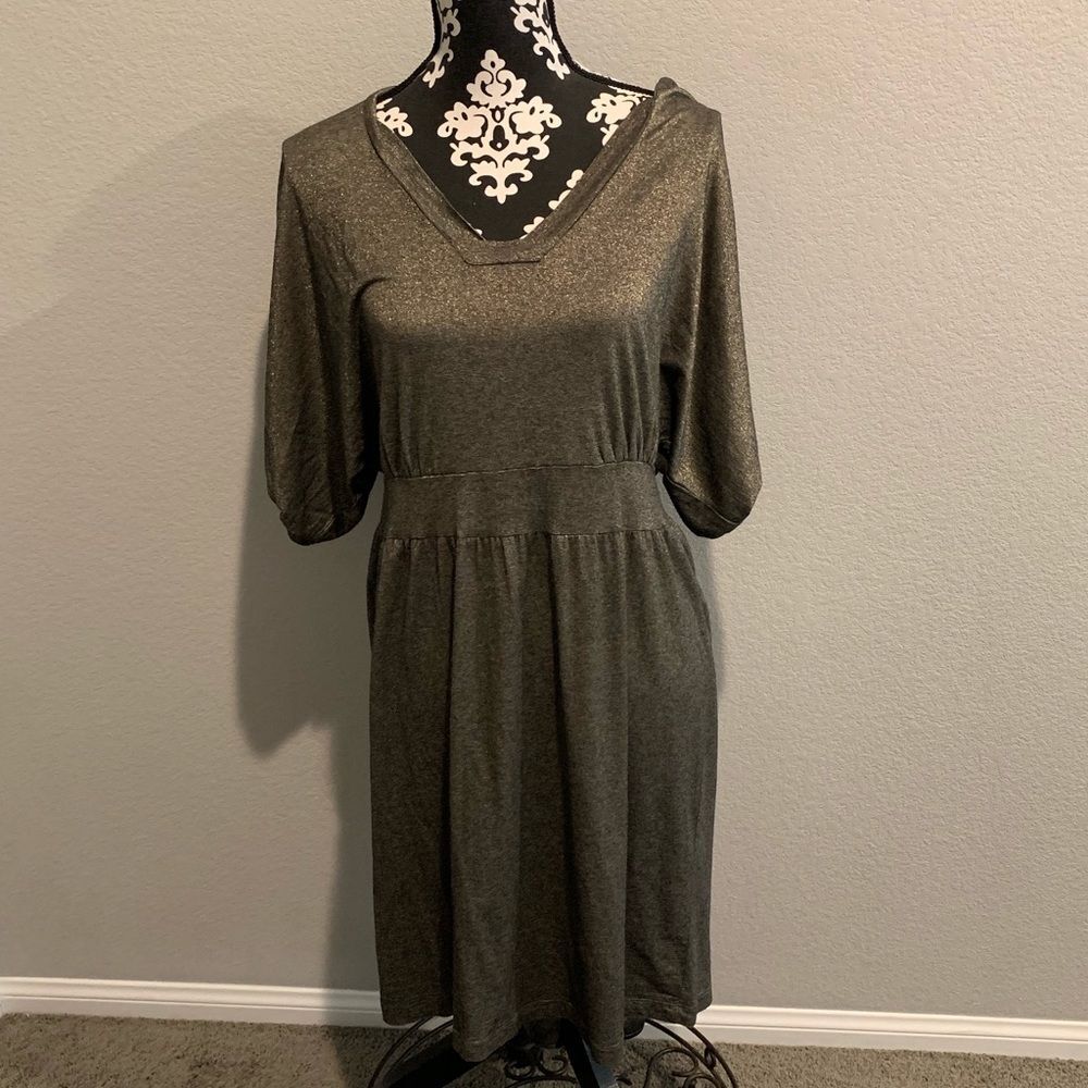 Anthro Left of Center shimmery dress